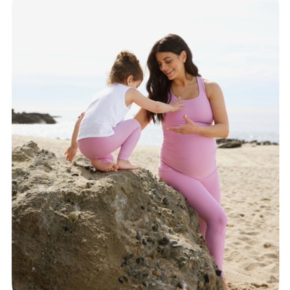 Beyond Yoga Spacedye Love the Bump Midi Maternity Legging